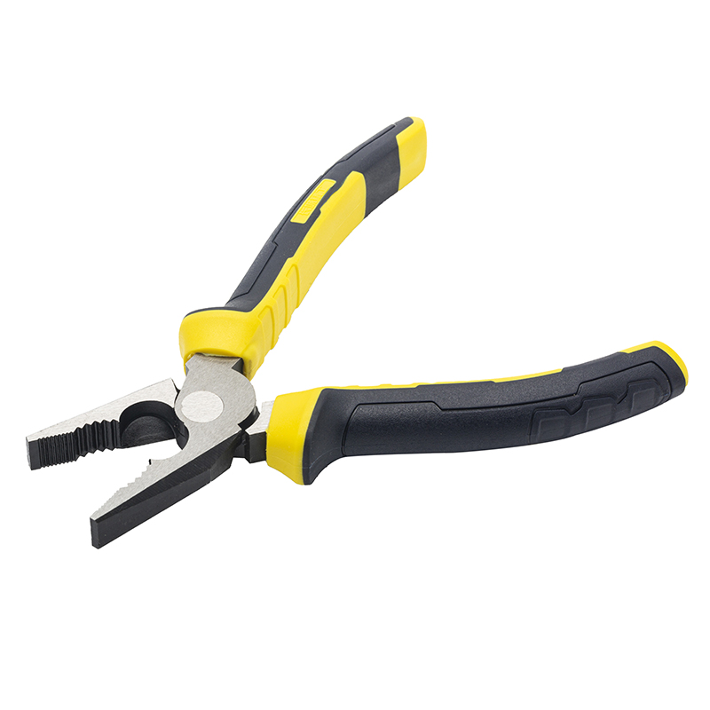 Great Wall Industrial-Grade German-Style Bi-Color Handle Combination Pliers，Labor-Saving