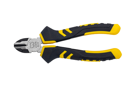 Great Wall Industrial-Grade German-Style Bi-Color Handle Diagonal Cutters Pliers，Labor-Saving