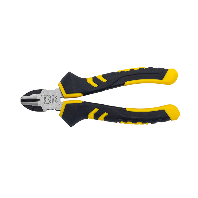 Great Wall Industrial-Grade German-Style Bi-Color Handle Diagonal Cutters Pliers，Labor-Saving