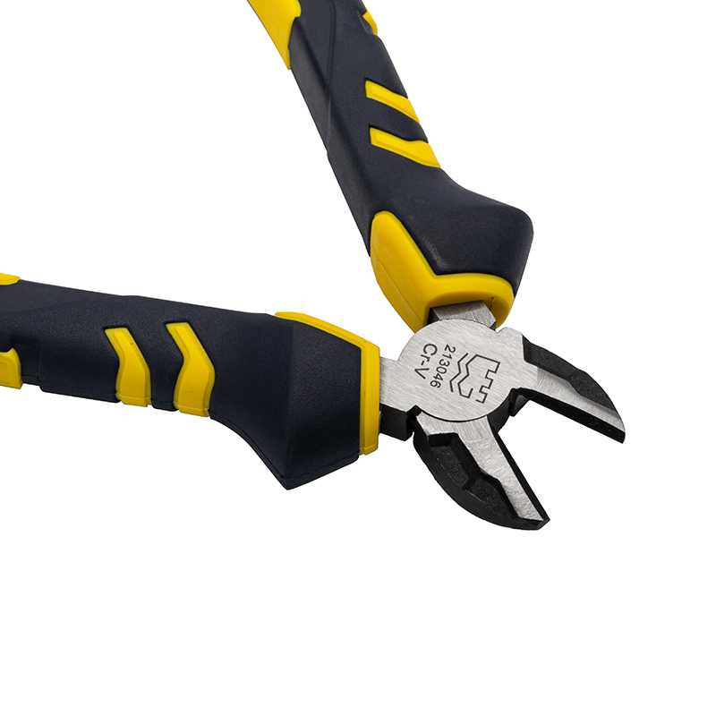 Great Wall Industrial-Grade German-Style Bi-Color Handle Diagonal Cutters Pliers，Labor-Saving